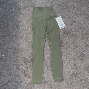 Lululemon Green align legging 25 inch